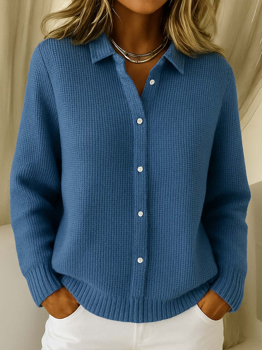 Ulla | Cardigan med hals