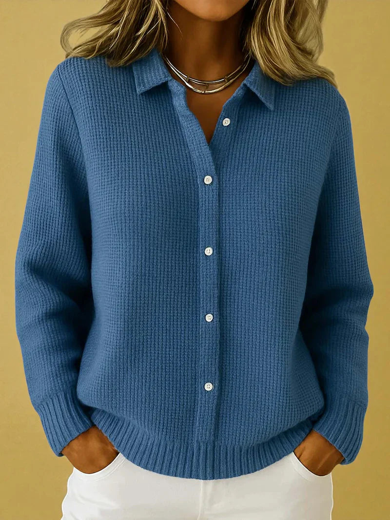 Ulla | Cardigan med hals